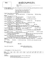 Đề và HD chấm Văn 9 lần 1