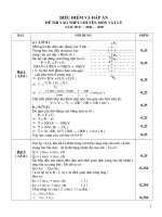 Dap an chuyen Hoa  Nguyen Trai Hai Duong 2007-2008