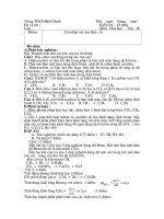 Đề kiểm tra 1 tiết học kì 2