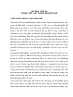 CHẾ ĐỊNH THỪA KẾ  TRONG PHÁP LUẬT PHONG KIẾN VIỆT NAM