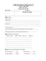 kiem tra giua hoc ki I mon toan 4