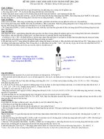 dethihoc sinh gioi hoa 12 -2000-2001 (vong 1) Da Nang