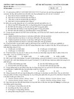 ĐỀ THI ĐH (2009)