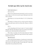 ba bệnh nguy hiểm ở gà lúc chuyển mùa