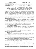 KH xây dựng THTT- HSTC