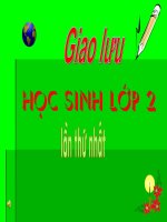 NGOẠI KHÓA LỚP 2