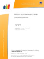 trao quyền cho người tiêu dùng report eurobarometer 342 en 