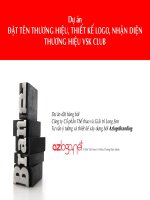 Dự án đặt tên thương hiệu vsk club (azlogobranding) 