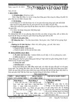 Tiết 59-60 Nhân vật giao tiếp