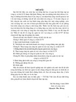 Một số vấn đề về công tác quản trị vật tư tại công ty cơ khí Z179