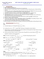 đề cương ôn thi học kì II