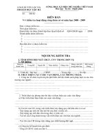 Biên bản kiểm tra Công đoàn