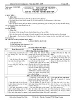 Giáo án 12 Chương VIII & IX