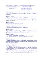 Đề thi  HSG Sinh L12 chuyên 08-09