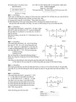 De thi vao LQD 2008-2009