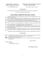 Quy dinh tot nghiep he dao tao tin chi QD 1660 