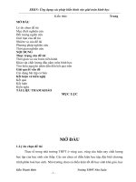 SKKN sử dụng phép biến hình để giải bài toán HH 11