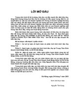 HẠCH TOÁN và PHÂN TÍCH TÌNH HÌNH TIÊU THỤ 