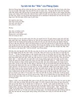 Sự tích bài thơ Hôn của Phùng Quán