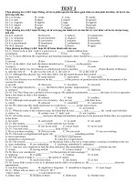 BAI TAP LUYEN THI DH