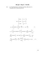 Bài giải - Đáp số - Chỉ dẫn - MÔN TOÁN