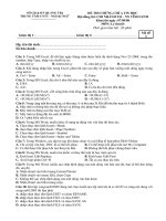 Đề thi Tin học A (Đề 3)