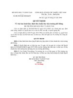 tiêu chuẩn thư viện trường phổ thông.