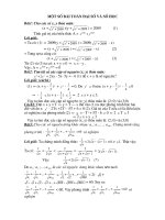 mot so bai toan hay