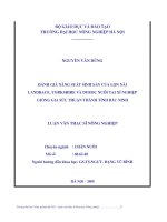 [Luận văn]đánh giá khả năng sinh sản của lợn nái landrace, yorkshire và doroc nuôi tại xí nghiệp giống gia súc thuận thành, tỉnh bắc ninh 