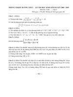 HSG toán 9 Huong thuy+dap an