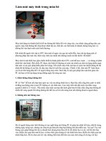 LÀM MÁT MÁY TÍNH TRONG MÙA HÈ