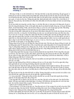 Tiểu  thuyết Mùa lá rụng trong vườn