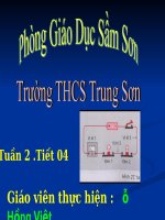 giáo án điện tử lớp 9