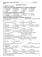 2 ĐỀ ÔN TẬP 12 CB - KHII