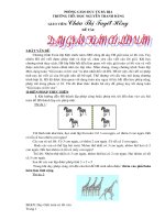 Giải toán có lời văn