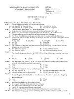 Đề thi thử Đại học 2009 đề 3