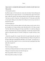 Phat giao va anh huong den dao duc loi song nguoi viet nam 