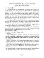 Kinh nghiệm giáo dục đạo đức cho học sinh trung học