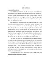 “Đẩy mạnh xuất khẩu dưa chuột bao tử của tỉnh Thái Bình”.