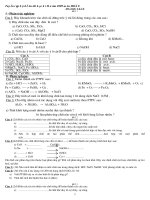 Đề kiểm tra HK II - Hóa 8 - (đề 1)