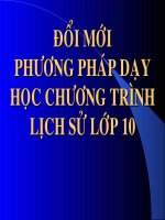 DOI MOI PHUONG PHAP DH lich su 10