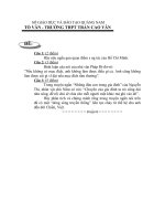 Đế thi TN THPT môn văn -1