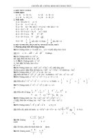 Chuyên đề Bất Đẳng Thức