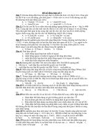 ĐỀ THI THỬ LÝ 12 CB 01