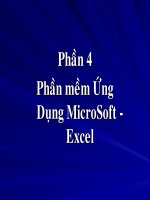 Hướng dẫn Excel phần 1
