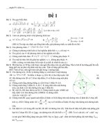 Bộ đề ôn thi vào 10 (mới)