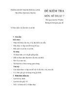 Đề kiểm tra học kì II MT7 (đề 2)