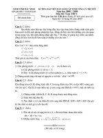 dề thi giáo viên giỏi tỉnh