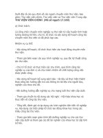 Các quy định về các ngạch chuyên môn thư viện