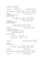 On thi vao 10 ( 31 cau rut gon)